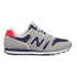 Sneakers grigie in similpelle e tessuto con logo laterale New Balance 373, Brand, SKU s323000134, Immagine 0